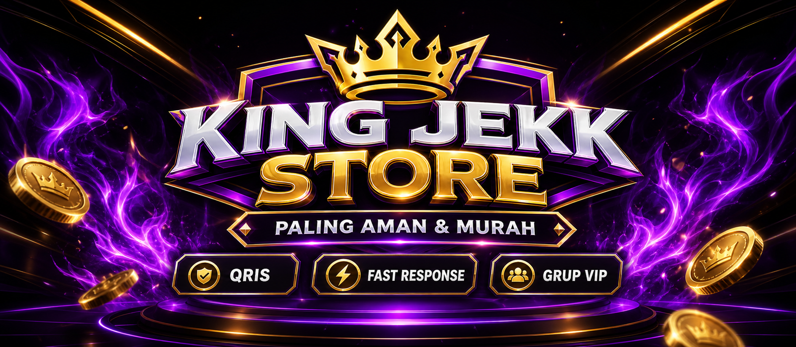 KINGGJEKK STORE banner 3